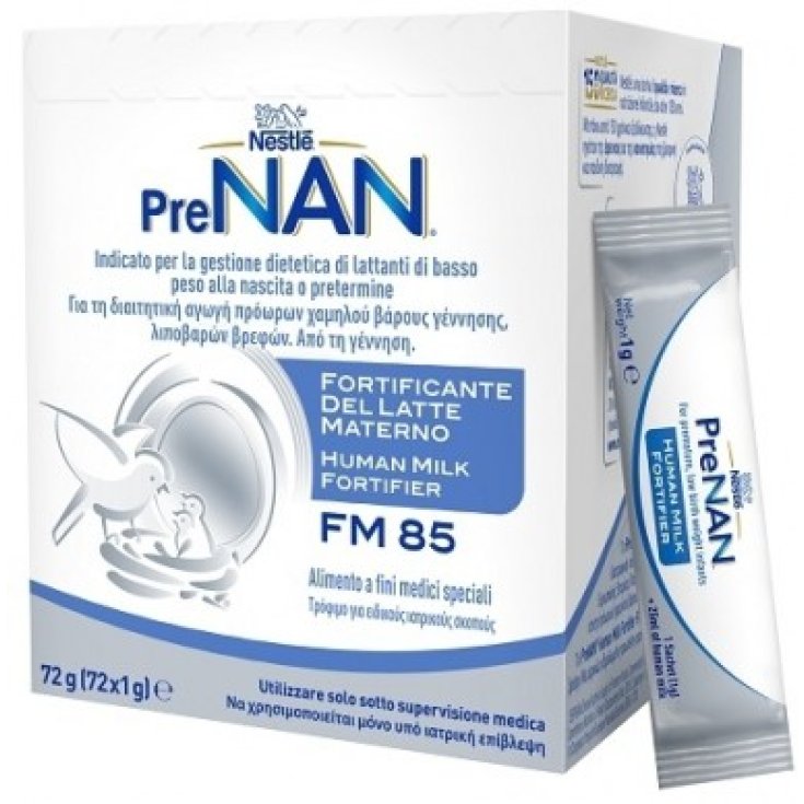 PreNAN FM 85 Nestlè 72 Sobres