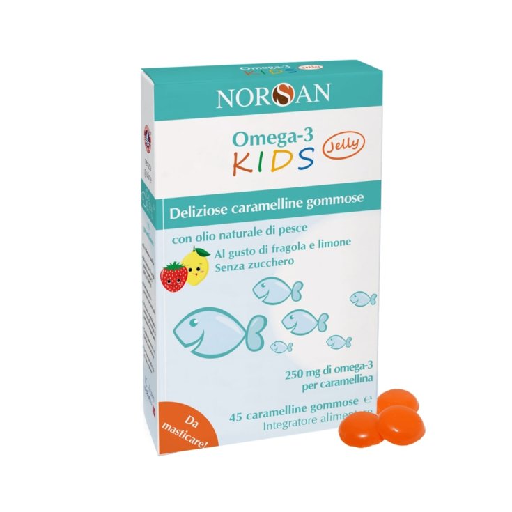 OMEGA-3 KIDS Jelly NORSAN 45 Caramelo