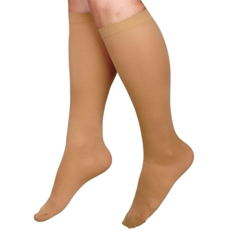 Farmac-Zabban Medias Hasta la Rodilla 12-16mmHg Mujer Nude Talla L