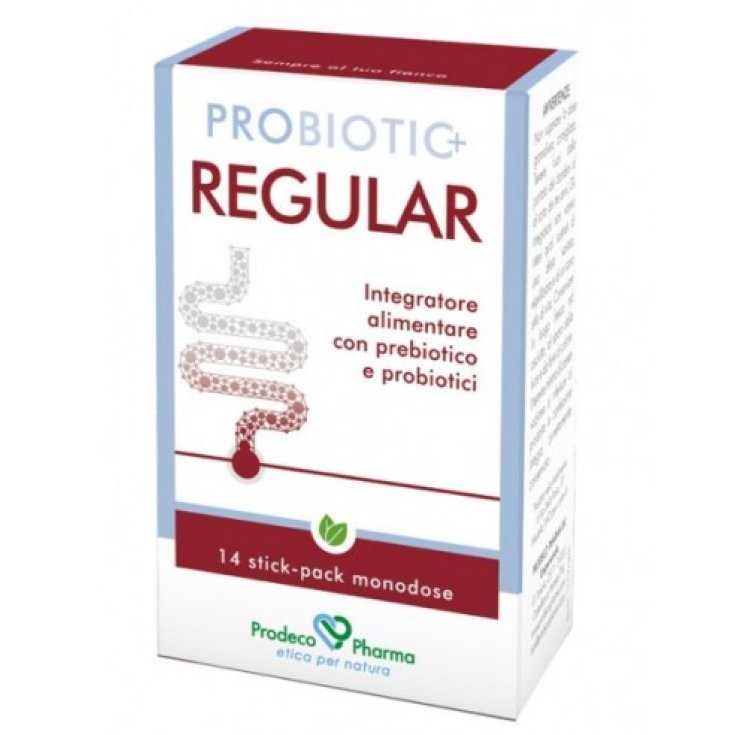 PROBIÓTICO + REGULAR Prodeco Pharma 14 Stick Pack