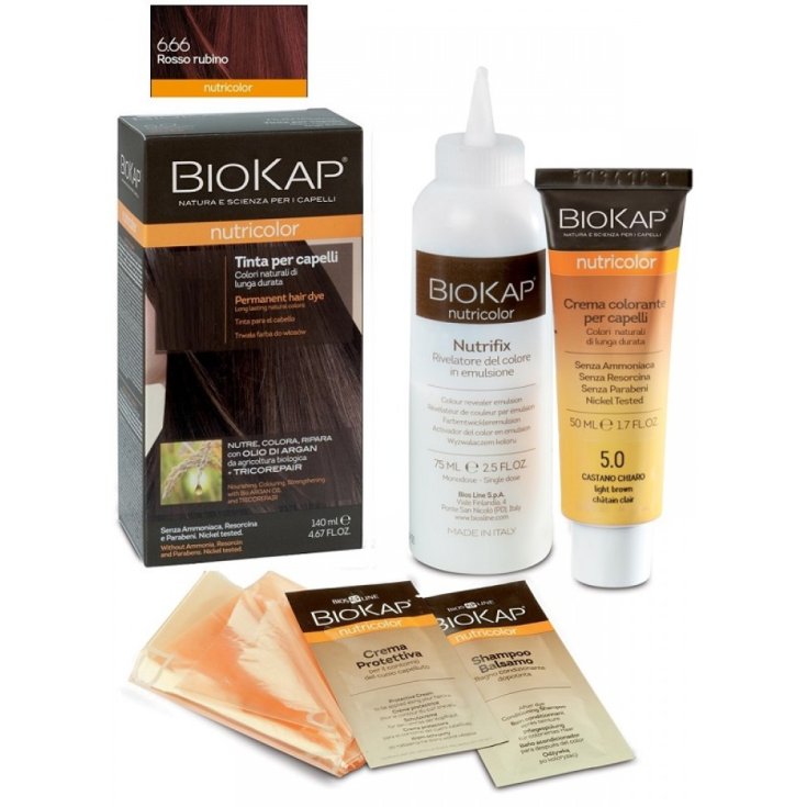 Nutricolor BIOKAP 6.66 Rojo Rubí