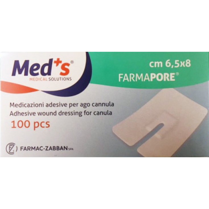 Farmapore® Apósito Adhesivo 8cm x 6,5cm Med's® 5 Piezas