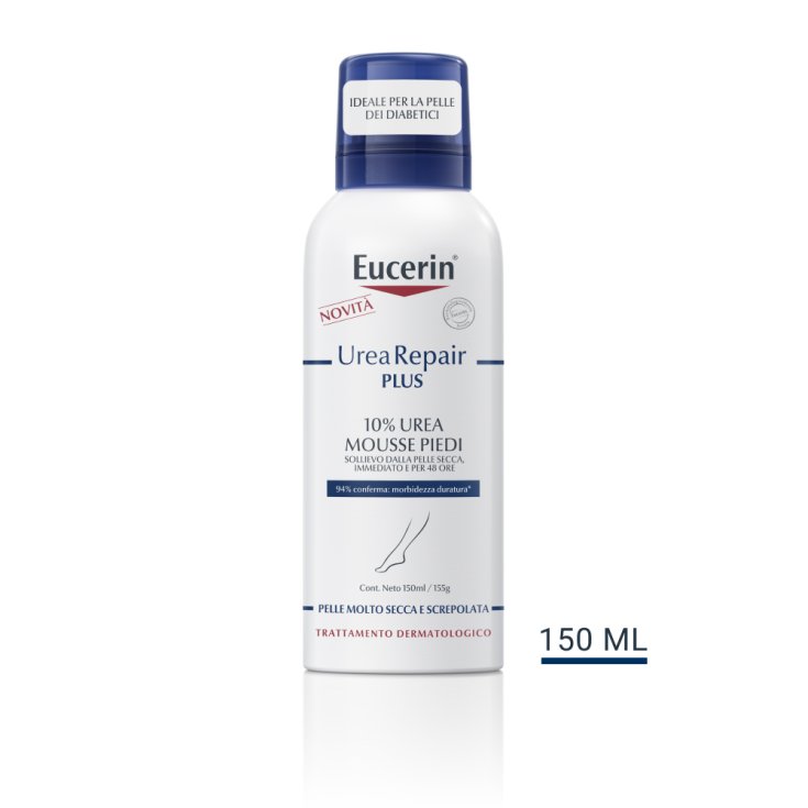 Eucerin® UreaRepair PLUS 10% Urea Espuma para Pies 150ml