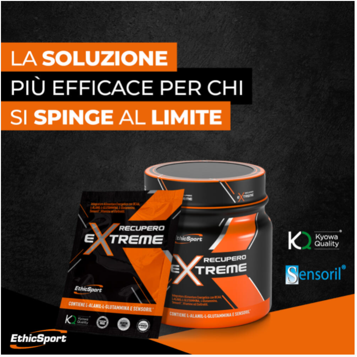 RECUPERO EXTREME EthicSport Monodosis bolsa 50g