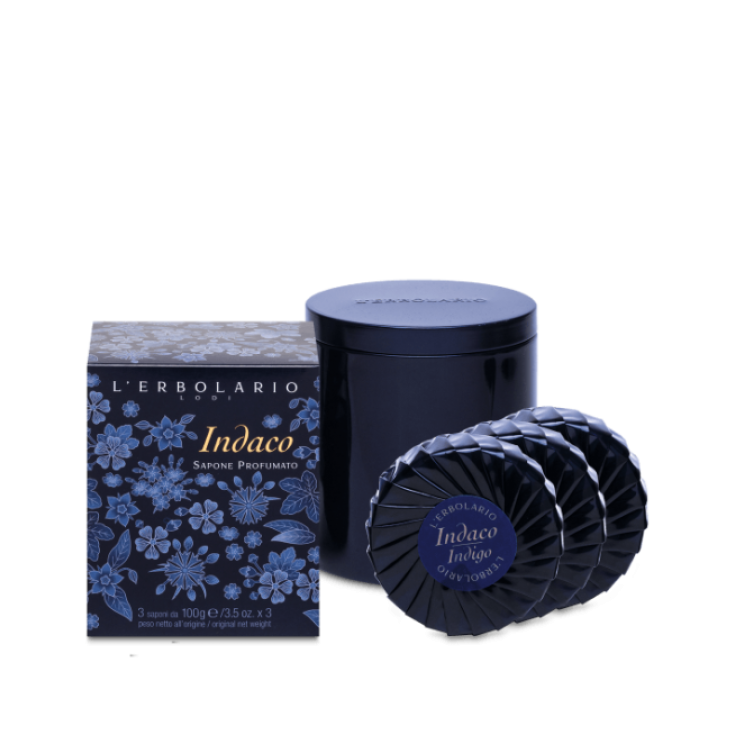 INDIGO Jabón Perfumado Edición Limitada L'ERBOLARIO 3 Piezas