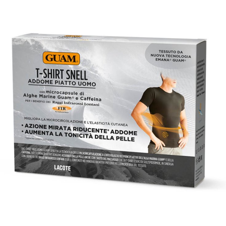 CAMISETA HOMBRE GUAM® ABDOMEN PLANO SNELL - TALLA S/M