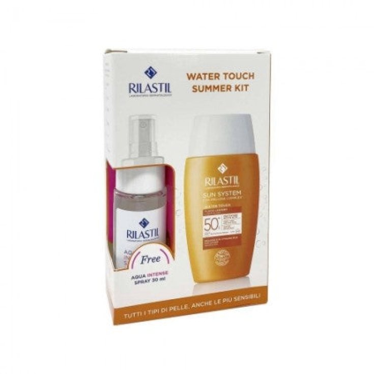 Sistema Solar Water Touch SPF50 + Aqua Intense Spray Rilastil