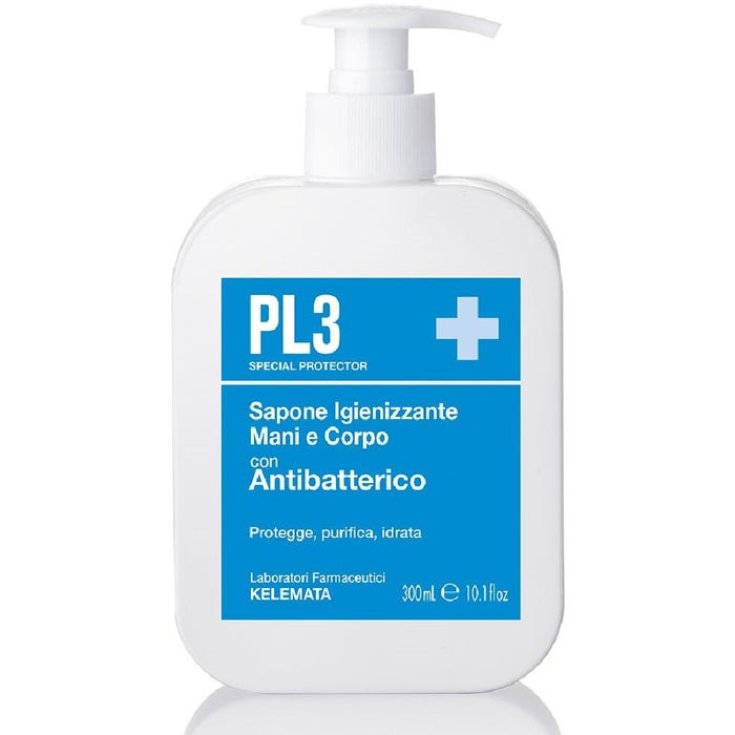 PL3 Jabon Higienizante Con Antibacterial KELEMATA 300ml