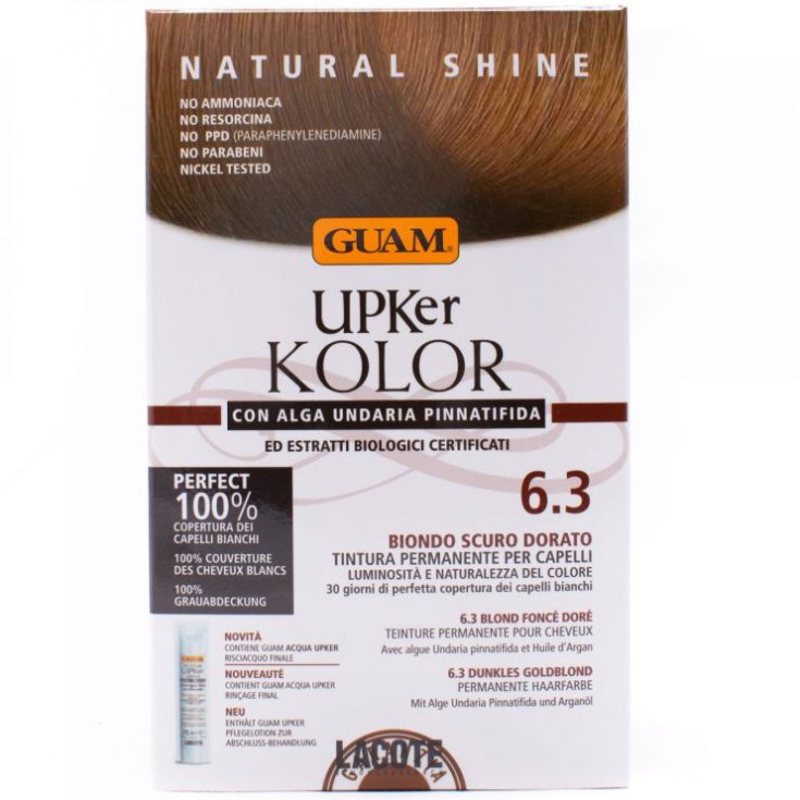 UPKER KOLOR TINTE 6.3 RUBIO OSCURO DORADO GUAM®