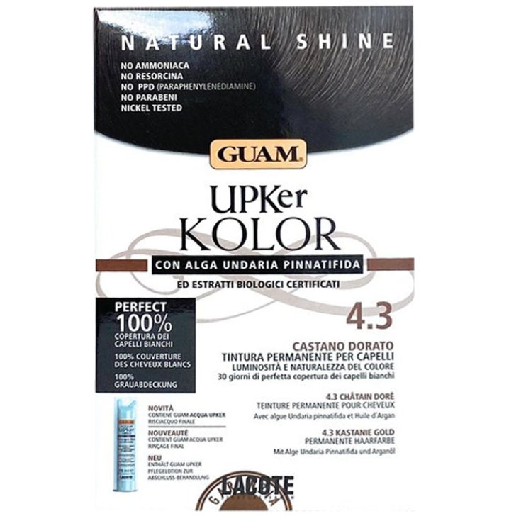 UPKER KOLOR TINTE 4.3 MARRÓN DORADO GUAM®