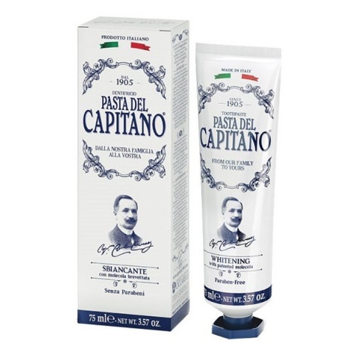 Pasta del Capitano Dentífrico con Carbón 75ml