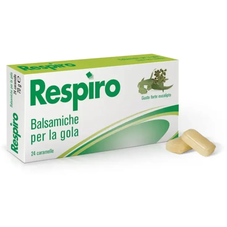 ALIENTO Balsámico Eucalipto Montefarmaco OTC 24 Caramelos