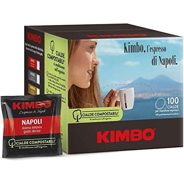 KIMBO L'Espresso di Napoli 100 cápsulas compostables