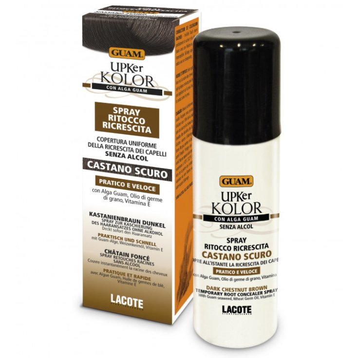 UPKER KOLOR SPRAY MARRÓN OSCURO GUAM® 75ml