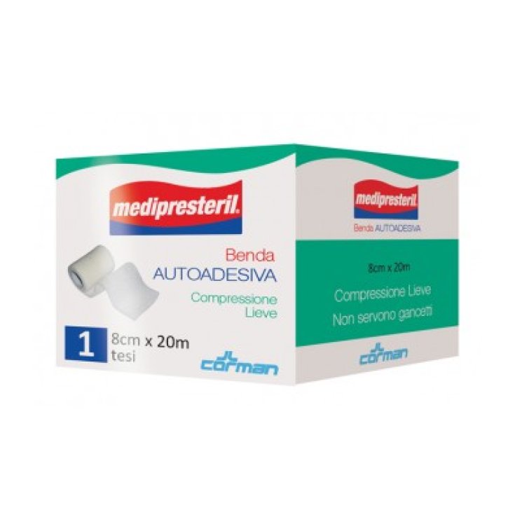 Medipresteril Venda Autoadhesiva Corman 8cmx20m