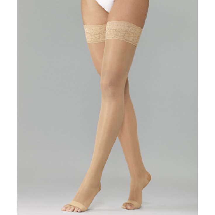 Viva 70Den Light Tights Talla 4 Malla Punta Abierta Cizeta 1 Par