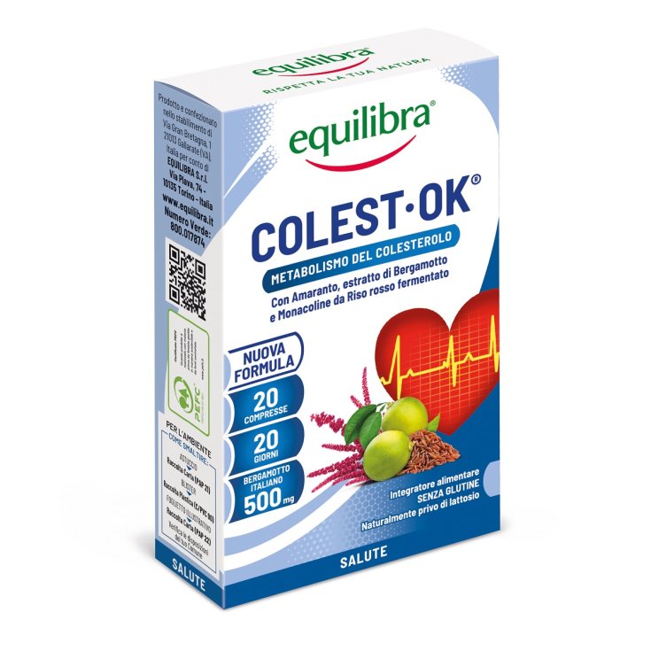 COLEST OK® EQUILIBRA® 20 Comprimidos