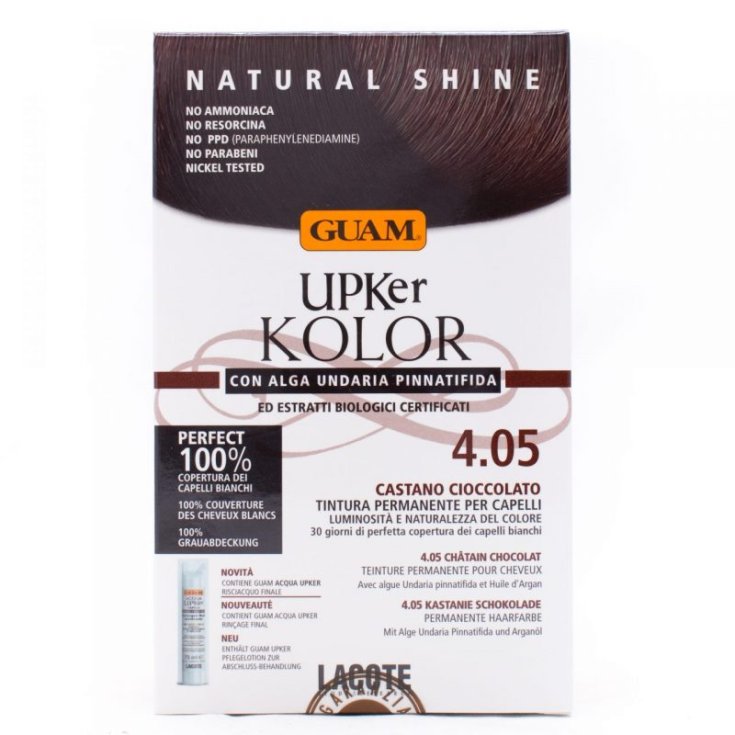 UPKER KOLOR TINTE 4.05 MARRÓN CHOCOLATE GUAM®