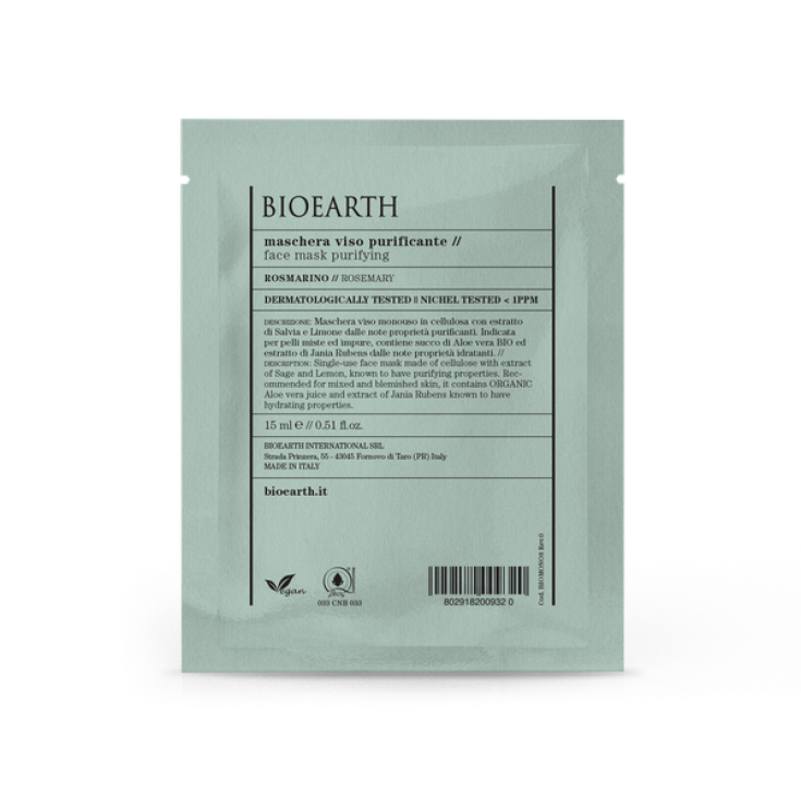 BIOEARTH Mascarilla Facial Purificante 15ml