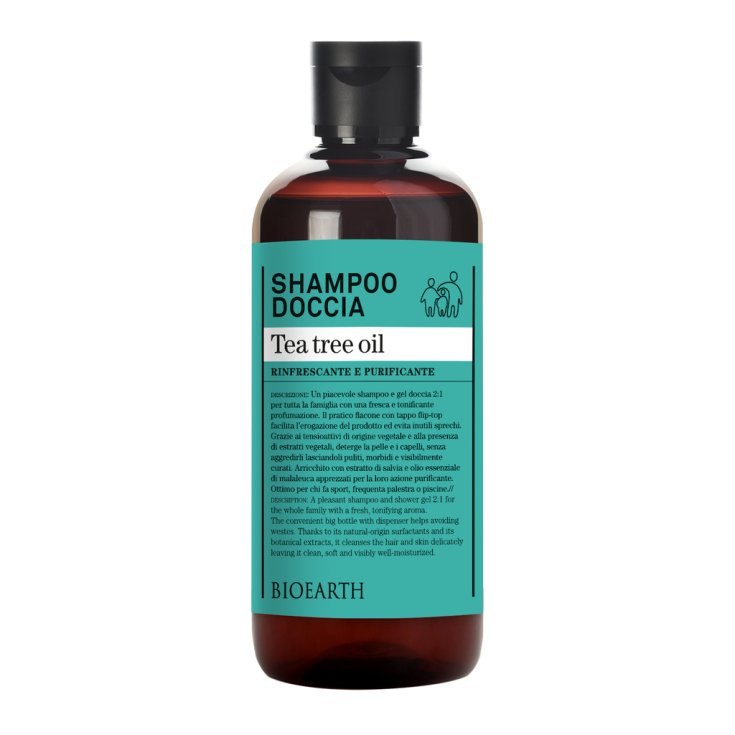 BIOEARTH Tea Tree CHAMPÚ DE DUCHA 500ml