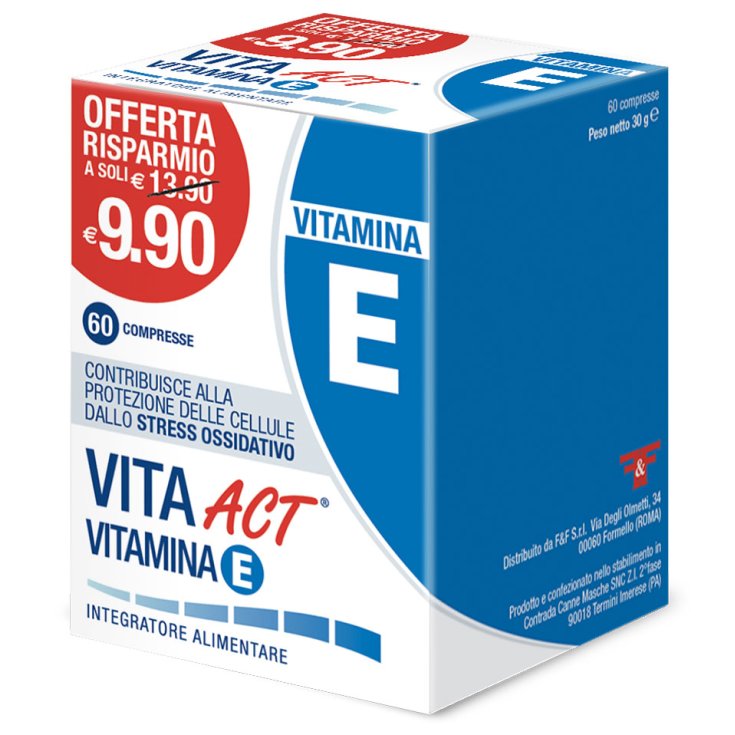 VITA ACT® VITAMINA E 60 Comprimidos