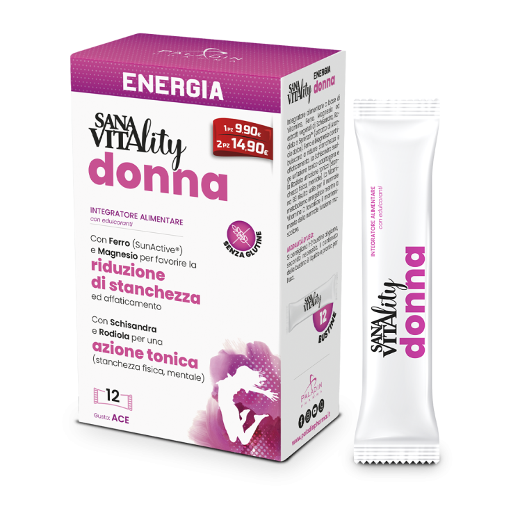 SANAVITALITY Energy Mujer PALADIN PHARMA 12 STICK