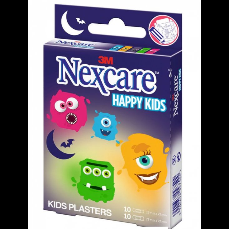 Nexcare® Kids Apósitos Monsters 3M 20 Apósitos Surtidos