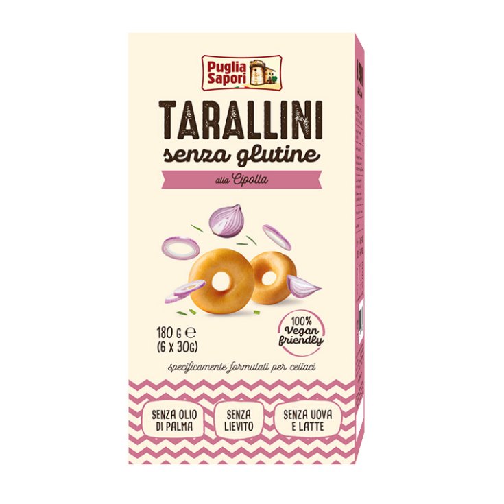 TARALLINI CON CEBOLLA SABORES PUGLIA 180g