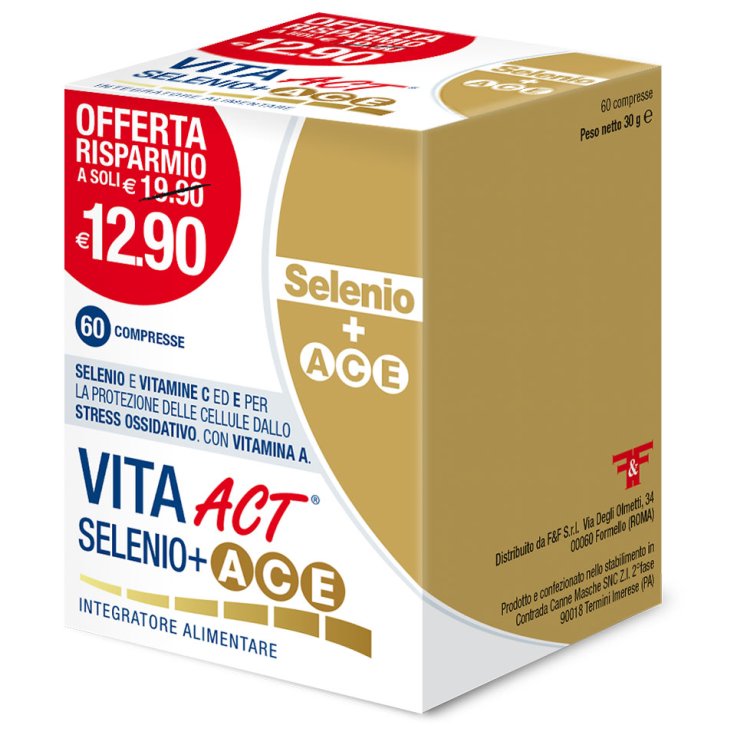 VITA ACT® SELENIO + ACE 60 Comprimidos
