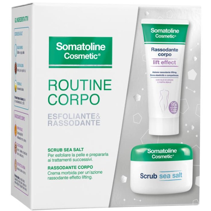 Somatoline Cosmetic® Body Lift Reafirmante Efecto 200ml + Exfoliante con Sal Marina 350g