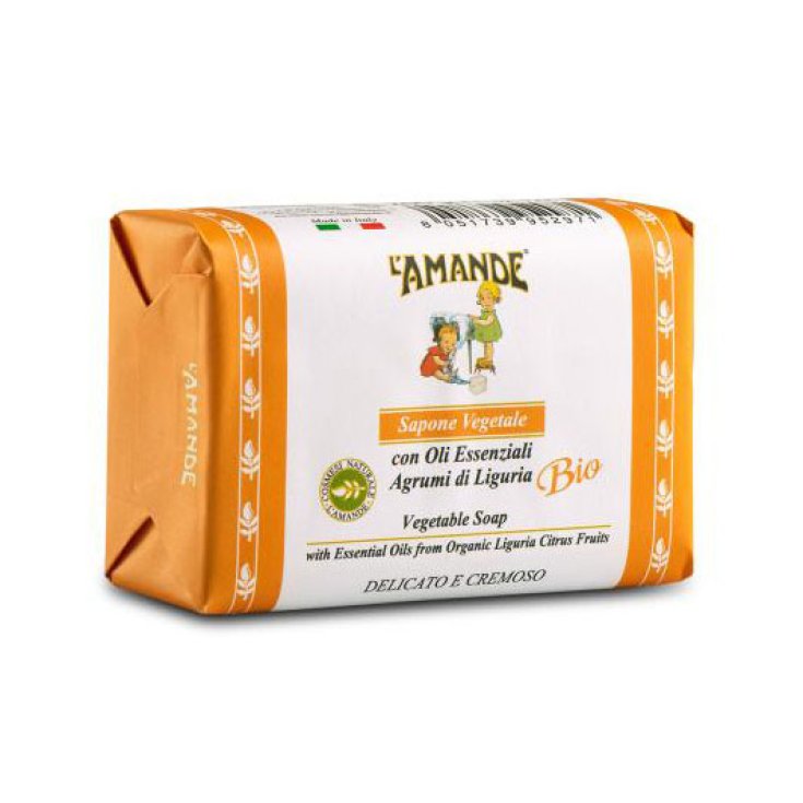 L'AMANDE® Jabón Vegetal de Cítricos Ecológico de Liguria 200g