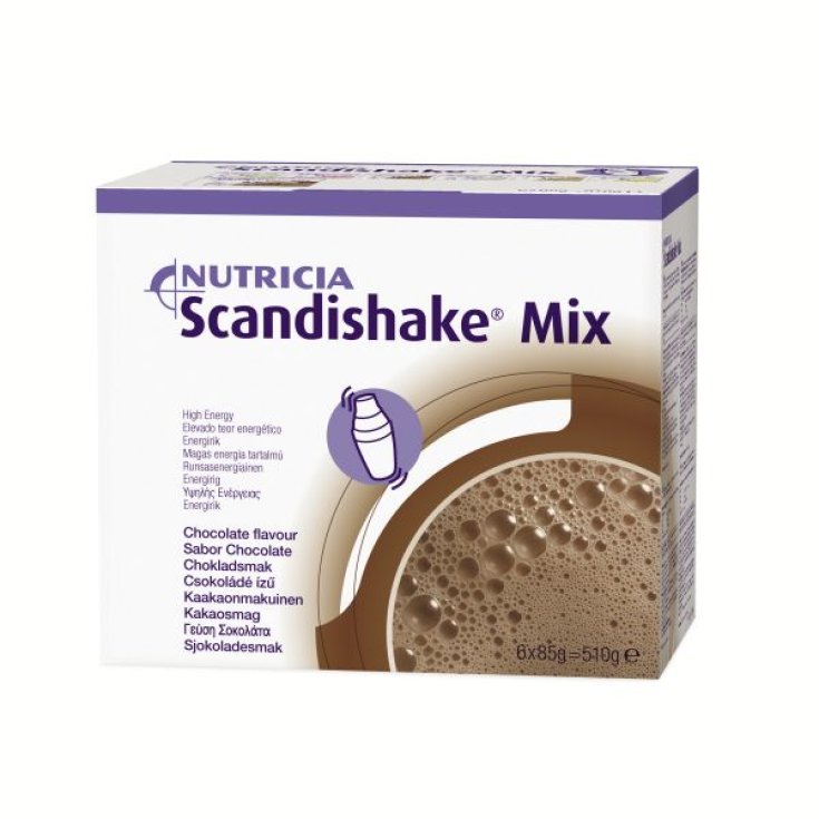 SCANDISHAKE® MIX CHOCOLATE NUTRICIA® 6 BOLSAS