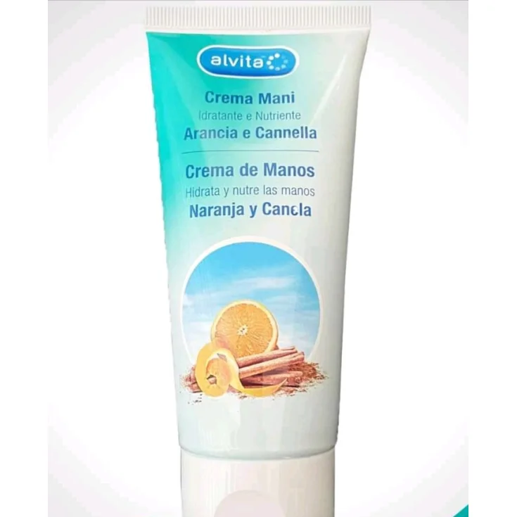 ALVITA® CREMA DE MANOS NARANJA / CANELA 100ml
