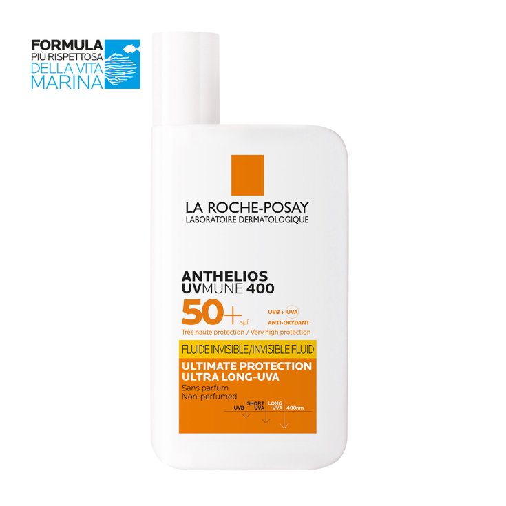 Anthelios UVMune 400 fluido invisible sin perfume spf50 + La Roche-Posay 50ml