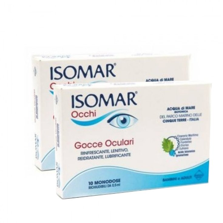 Isomar® Ojos Colirio Monodosis 10 + 10 Viales