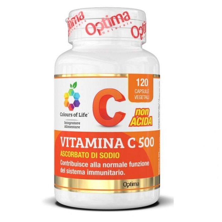 Colors of Life VITAMINA C 500 OPTIMA 120 Cápsulas