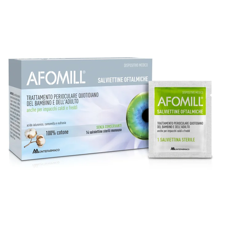 AFOMILL TOALLITAS OFT Montefarmaco 14 Sobres