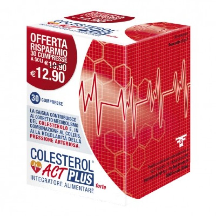 Colesterol ACT Plus Forte F&F 30 Comprimidos