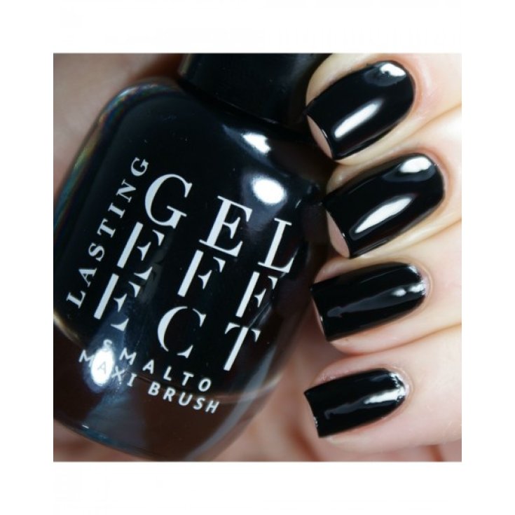 Esmalte de Uñas Efecto Gel Duradero 24 Black Astra 12ml