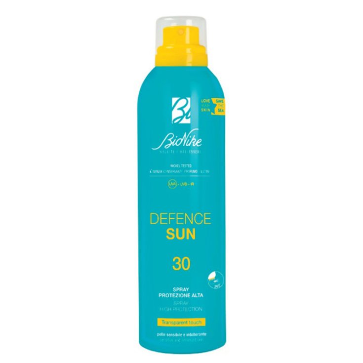 DEFENCE SUN SPRAY INVISIBLE TOQUE TRANSPARENTE SPF 30 BioNike 200ml