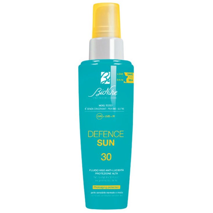 DEFENCE SUN FLUIDO FACIAL ANTIBRILLOS SPF 30 BIONIKE 50ML