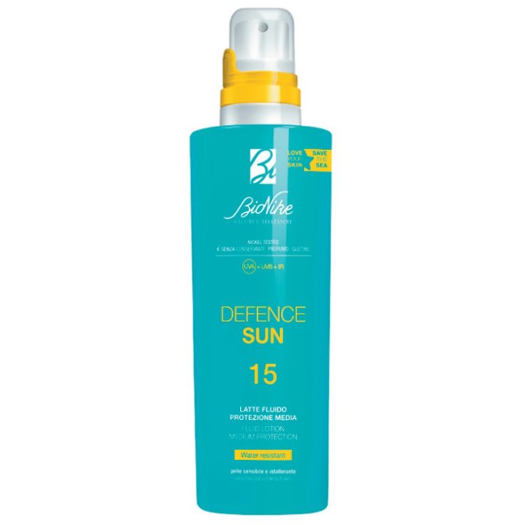 DEFENCE SUN LECHE FLUIDA SPF 15 BioNike 200ml