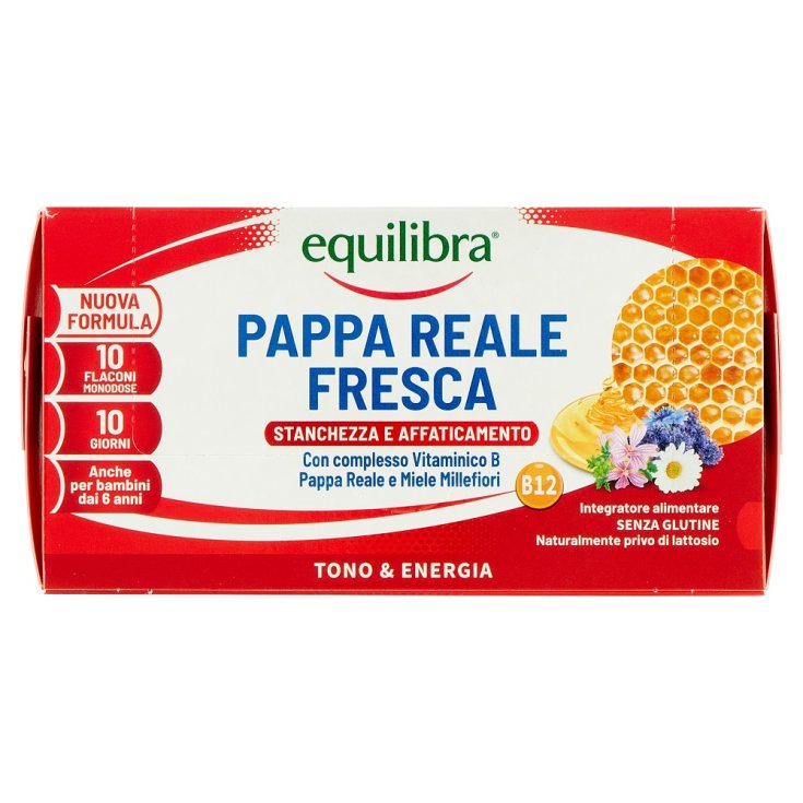 EQUILIBRA® JALEA REAL FRESCA 10 Ampollas