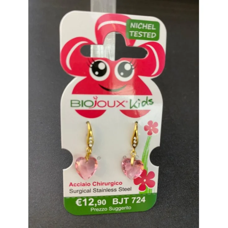 BIOJOUX BJT 724 Corazón Rosa 14GP SALUDABLE