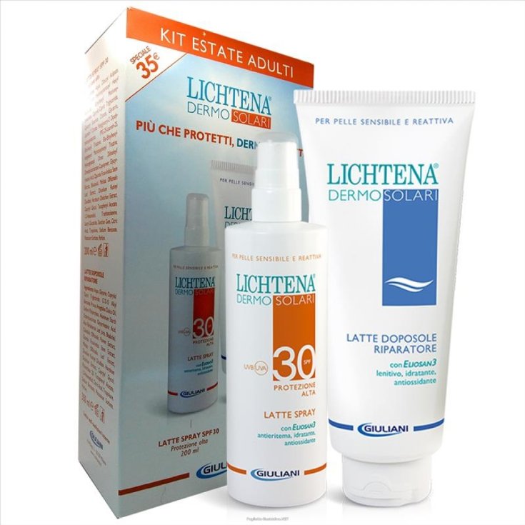 LICHTENA® SKIN LECHE SOLAR SPF30 + LECHE DESPUÉS DEL SOL GIULIANI