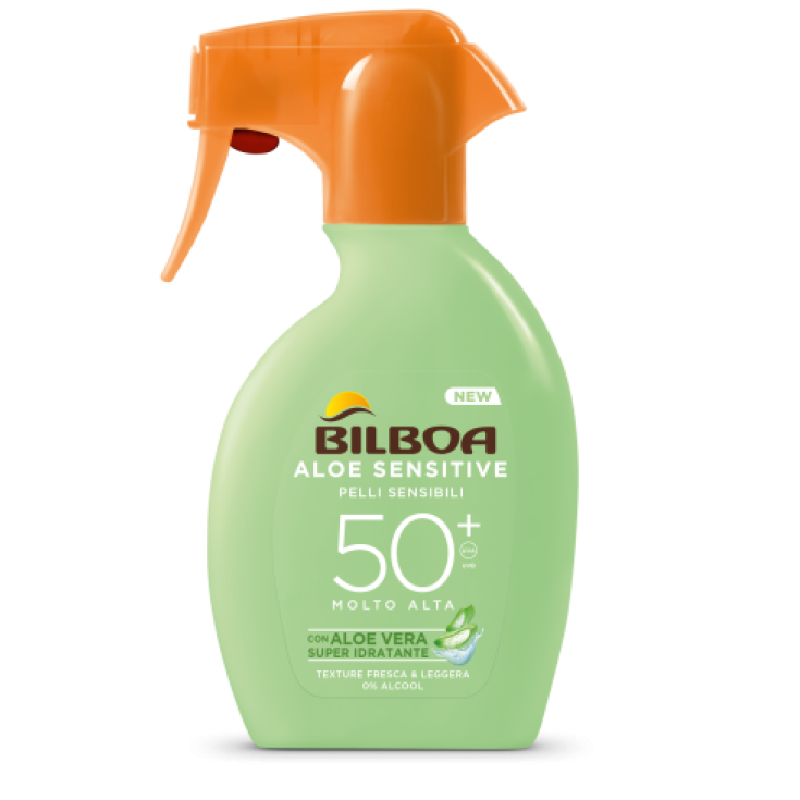 Protector Solar 50+ Aloe Sensitive Spray Trigger Bilboa 250ml