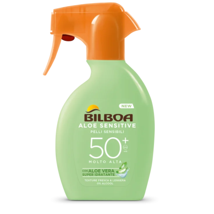 Protector Solar 50+ Aloe Sensitive Spray Trigger Bilboa 250ml