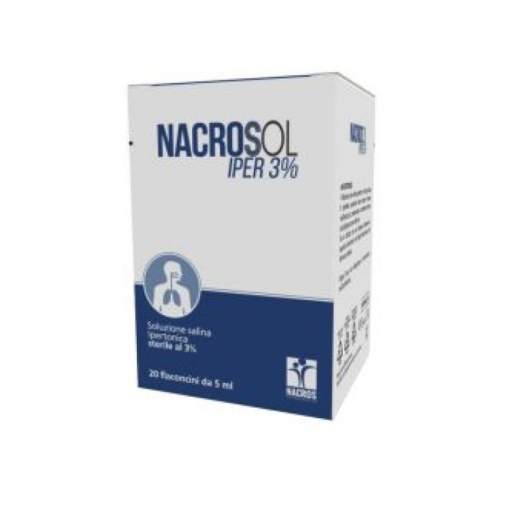 NACROSOL IPER 3% 20 VIALES DE 5ML