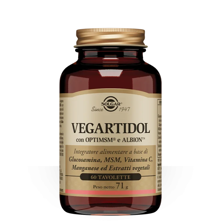 VEGARTIDOL SOLGAR® 60 TABLETAS