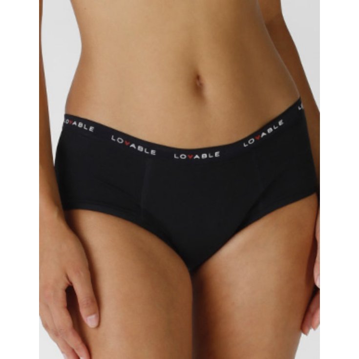 CULOTTE ABUNDANT FLOW NEGRO TALLA M LOVABLE